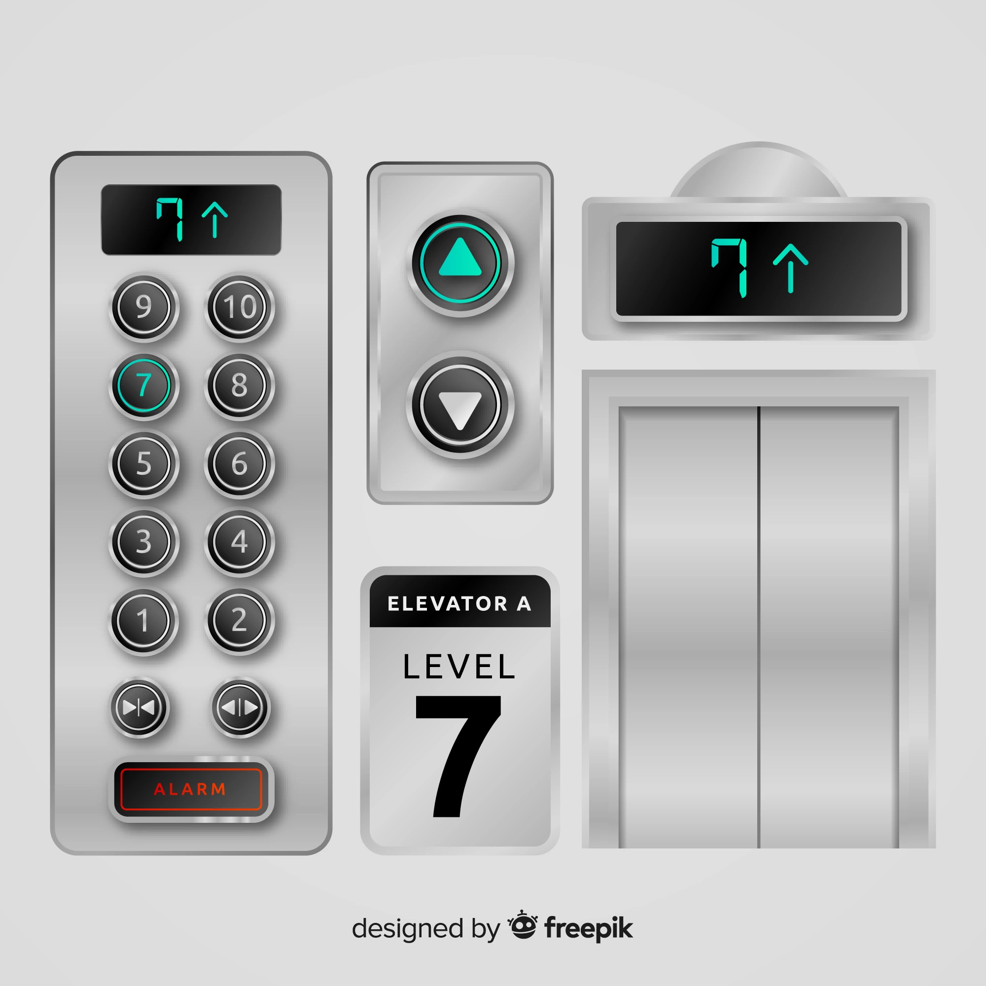 MDKE Elevator Remote Keypad for elevator control system
