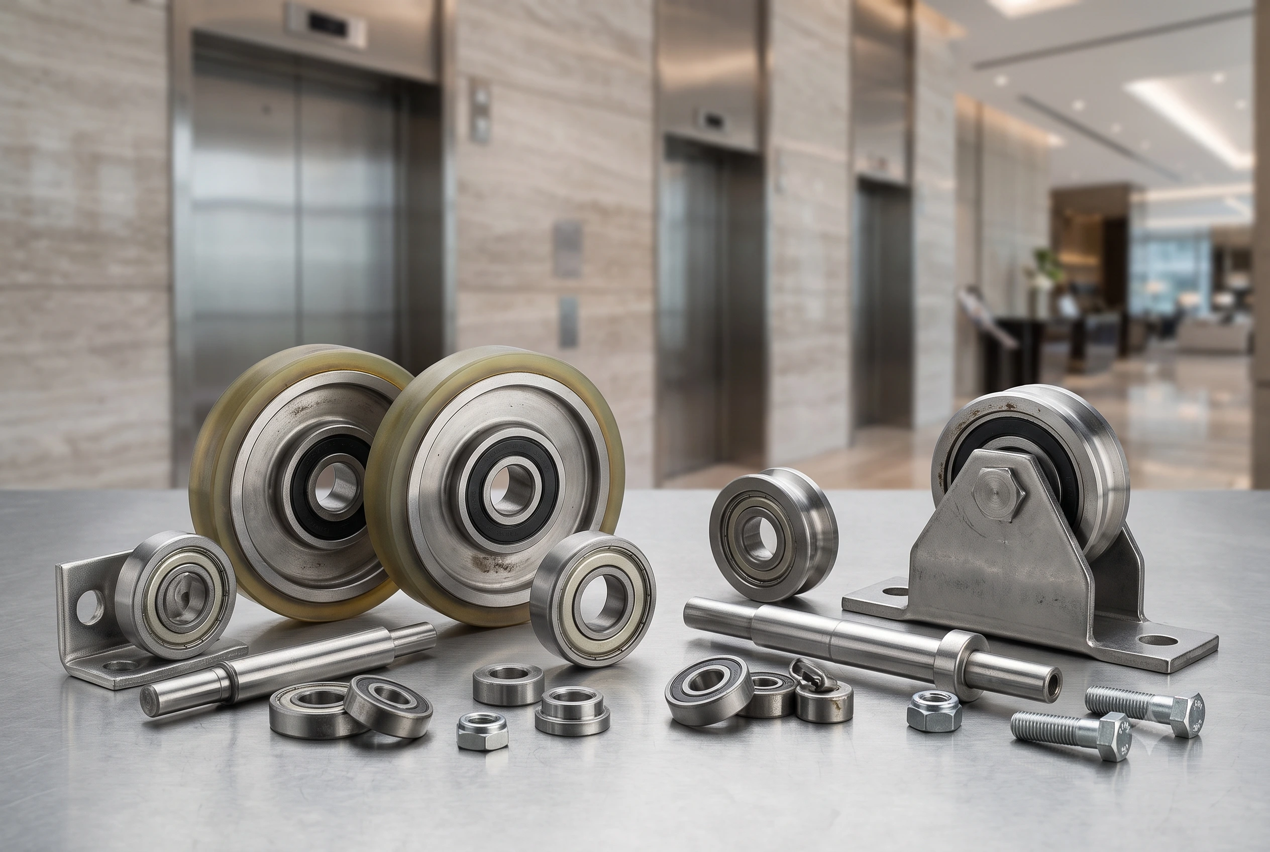 elevator door wheels cost in the UAE