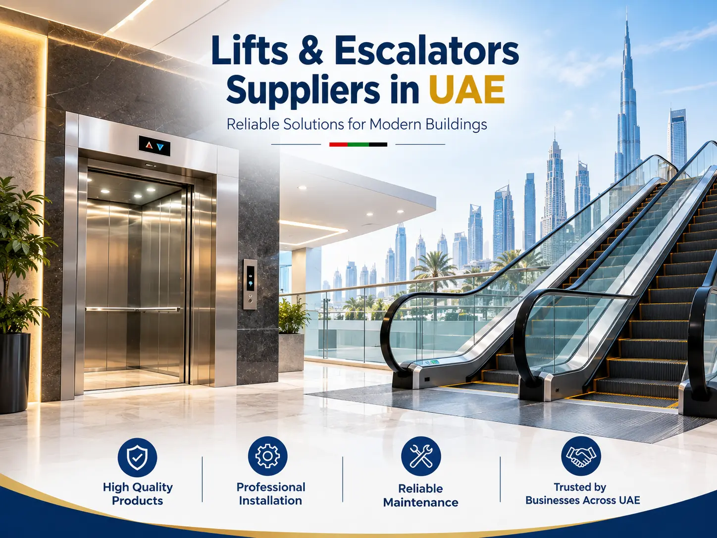 Lifts & Escalators Suppliers in UAE: Karsar Spare Parts Guide