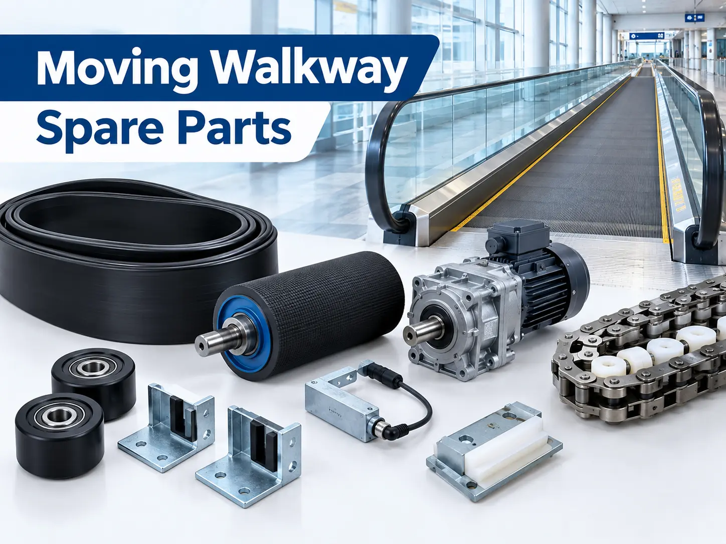 Moving Walkway Spare Parts UAE: Choosing the Right Components with Karsar Spares
