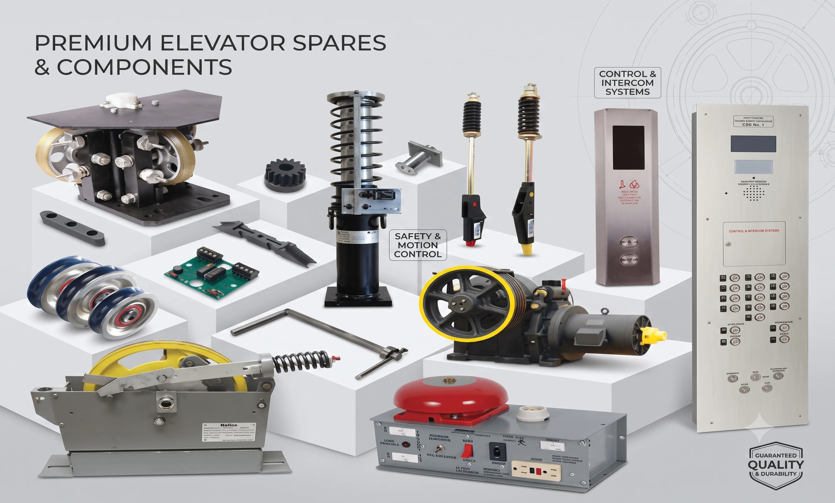 Elevator spare parts supplier in UAE